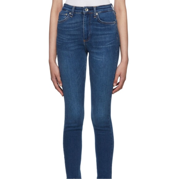 rag & bone High Rise Skinny Jeans - Picture 1 of 11